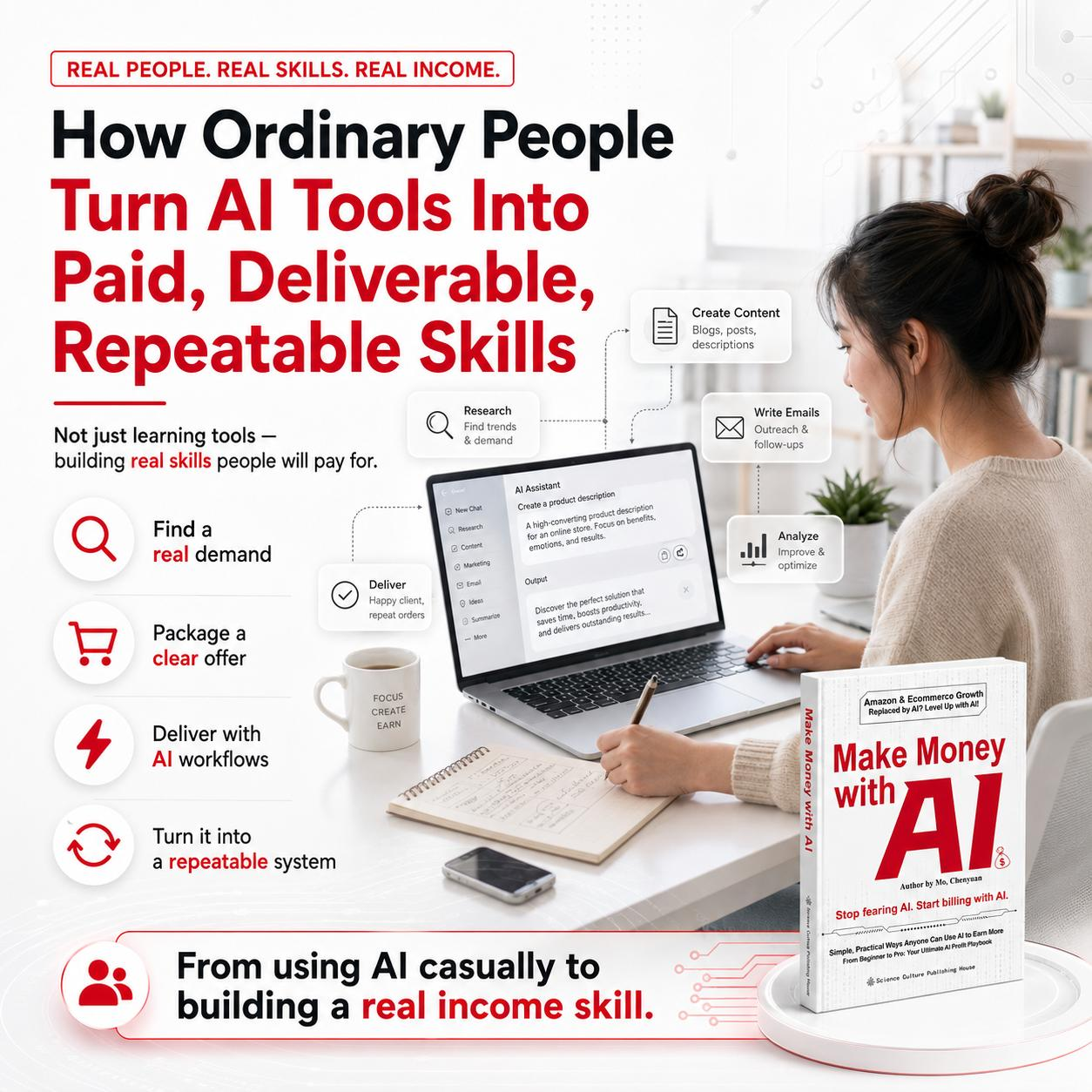 Make Moneywith AI(Paperback)