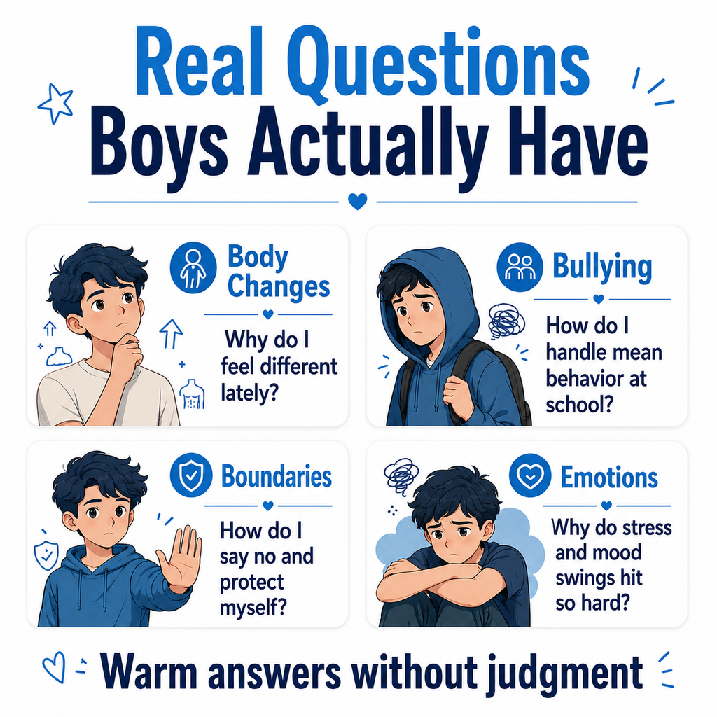 A GROWING-UP GUIDE FOR TEEN GUYS (Paperback/Ebook)