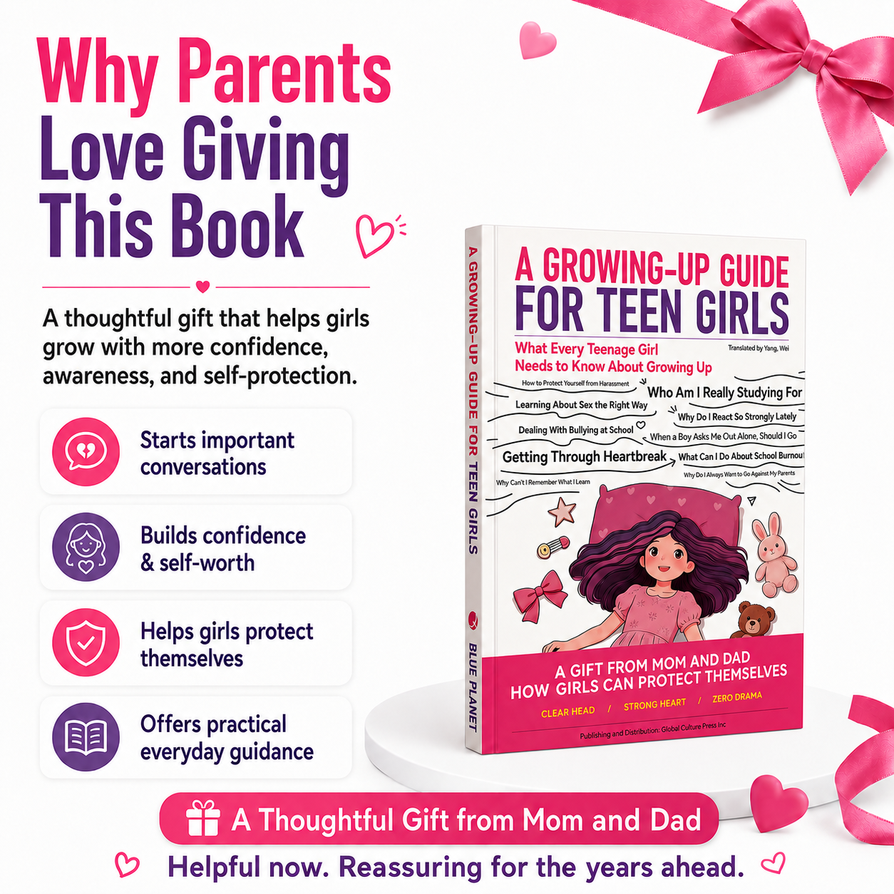 A GROWING-UP GUIDE FOR TEEN GIRLS (Paperback/Ebook)