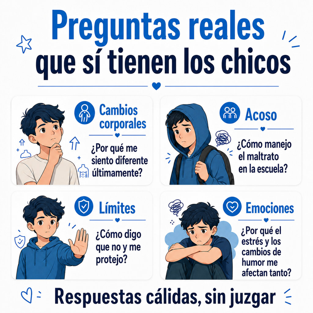 El libro de cabecera para chicos adolescentes (libro electrónico)