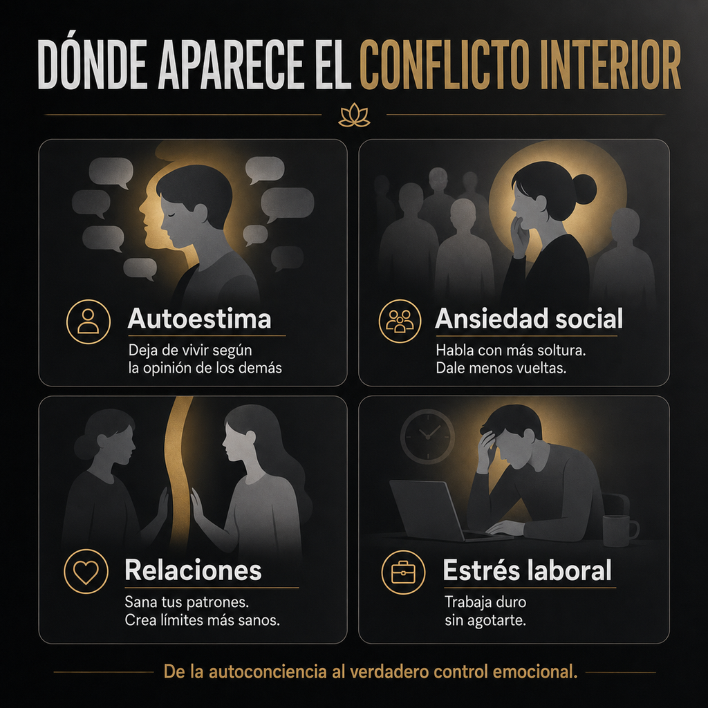 DETENGA LA GUERRA INTERIOR (libro en rústica/libro electrónico)
