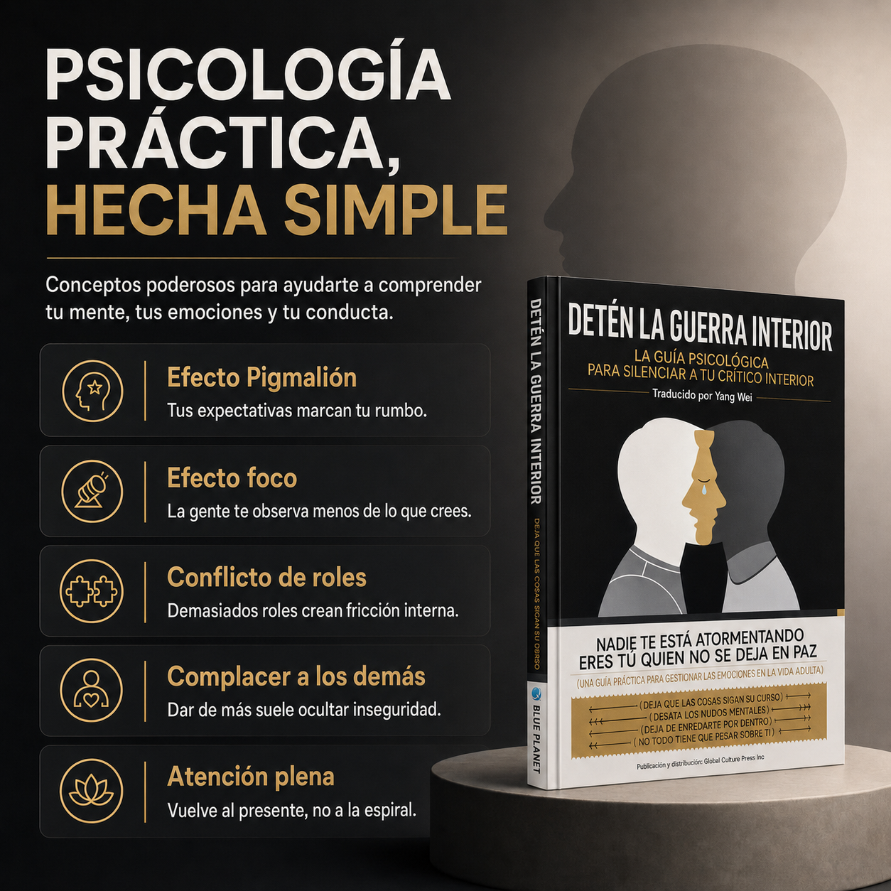 DETENGA LA GUERRA INTERIOR (libro en rústica/libro electrónico)