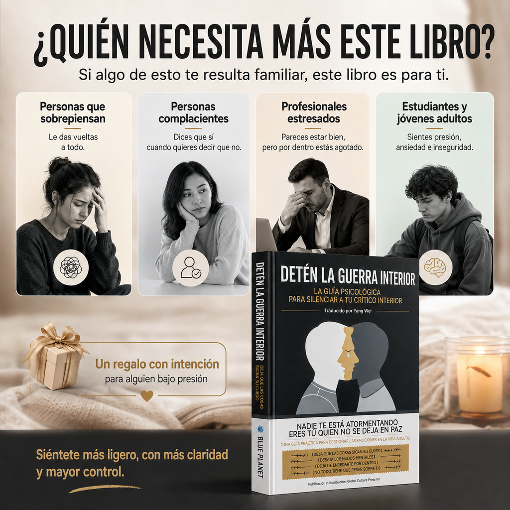 DETENGA LA GUERRA INTERIOR (libro en rústica/libro electrónico)