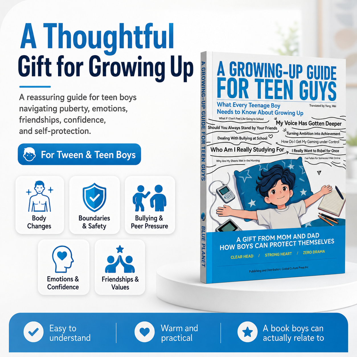 Growing-Up Guides for Teen Boys & Girls – English Paperback & eBooks（LT）