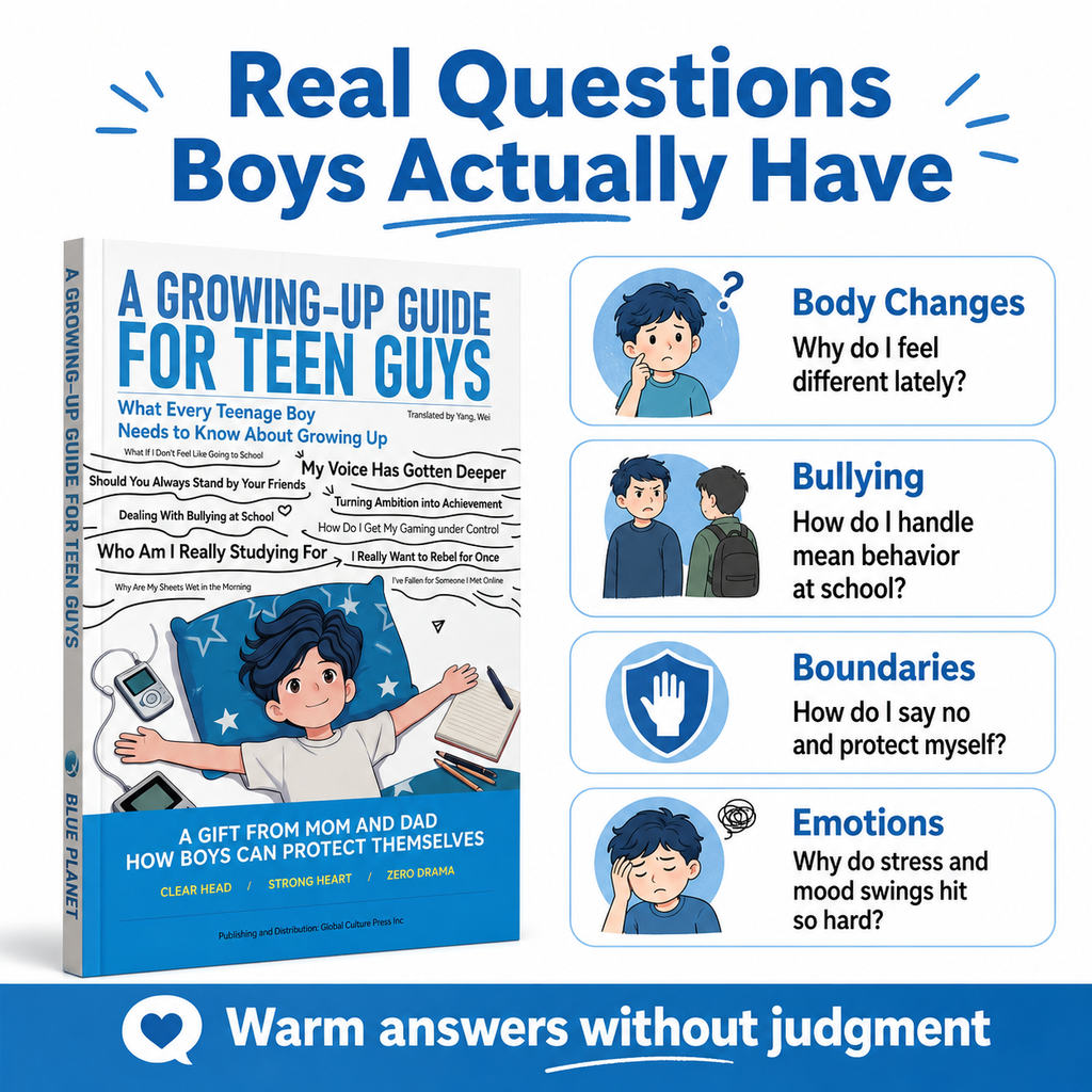 Growing-Up Guides for Teen Boys & Girls – English Paperback & eBooks（LYL）