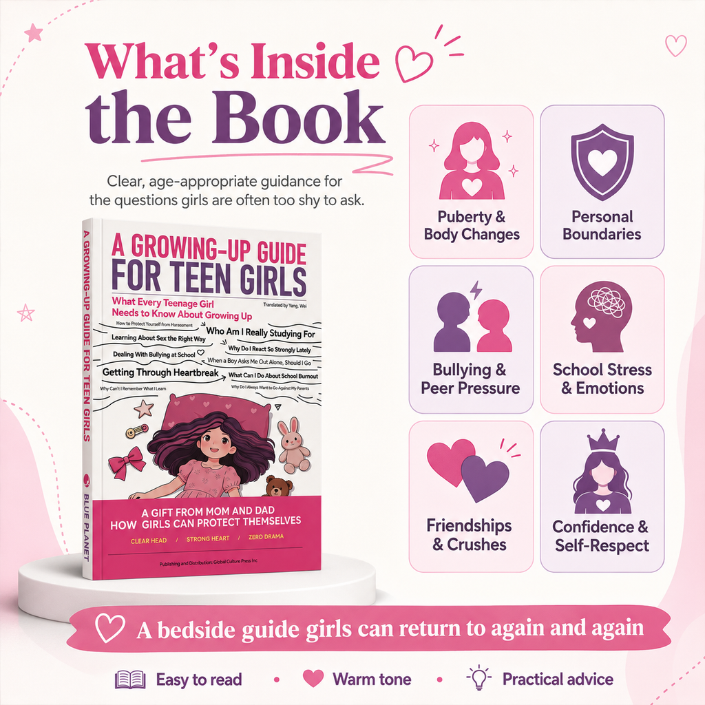 Growing-Up Guides for Teen Boys & Girls – English Paperback & eBooks（LYL）