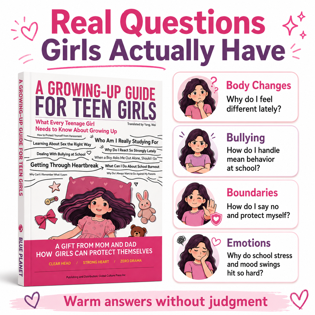 Growing-Up Guides for Teen Boys & Girls – English Paperback & eBooks（LYL）