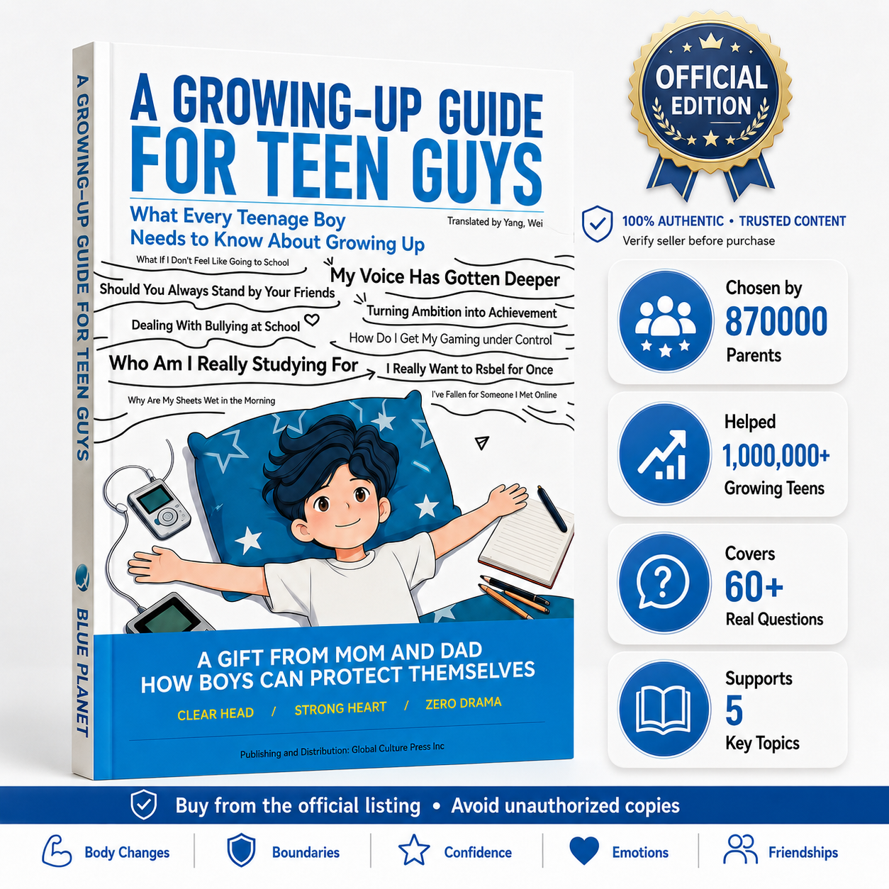 Growing-Up Guides for Teen Boys & Girls – English Paperback & eBooks（LT）