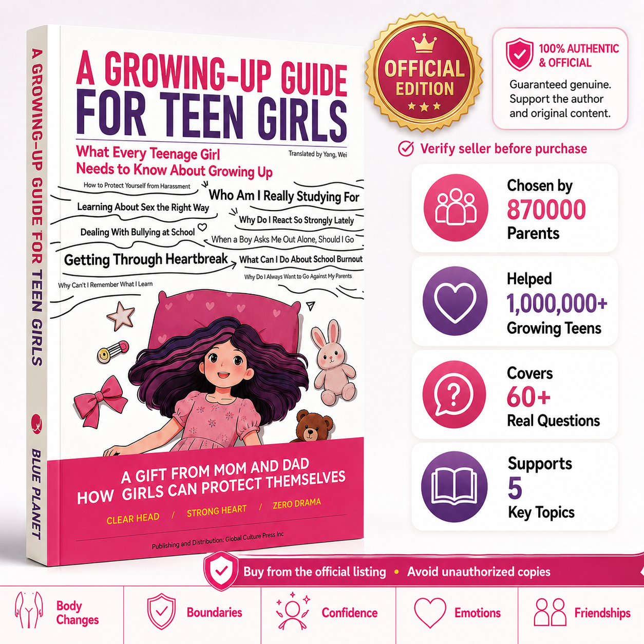Growing-Up Guides for Teen Boys & Girls – English Paperback & eBooks（LT）