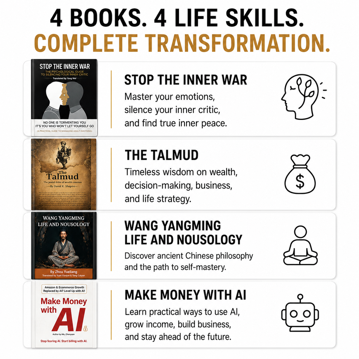 The Complete 4-Book Growth Collection – Paperback