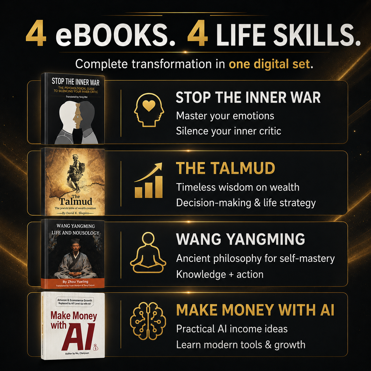 The Complete 4-Book Growth Collection – eBook