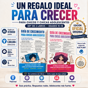 Guías de crecimiento para chicos y chicas adolescentes | Libro impreso y eBook （LPP）